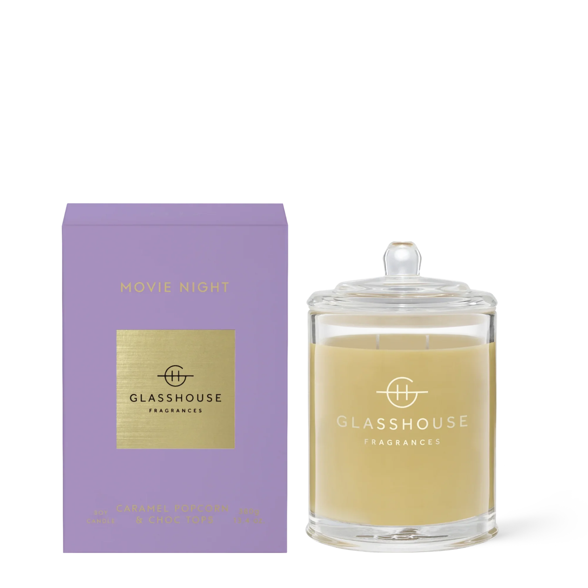 Glasshouse 380g Movie Night Candle promotional product