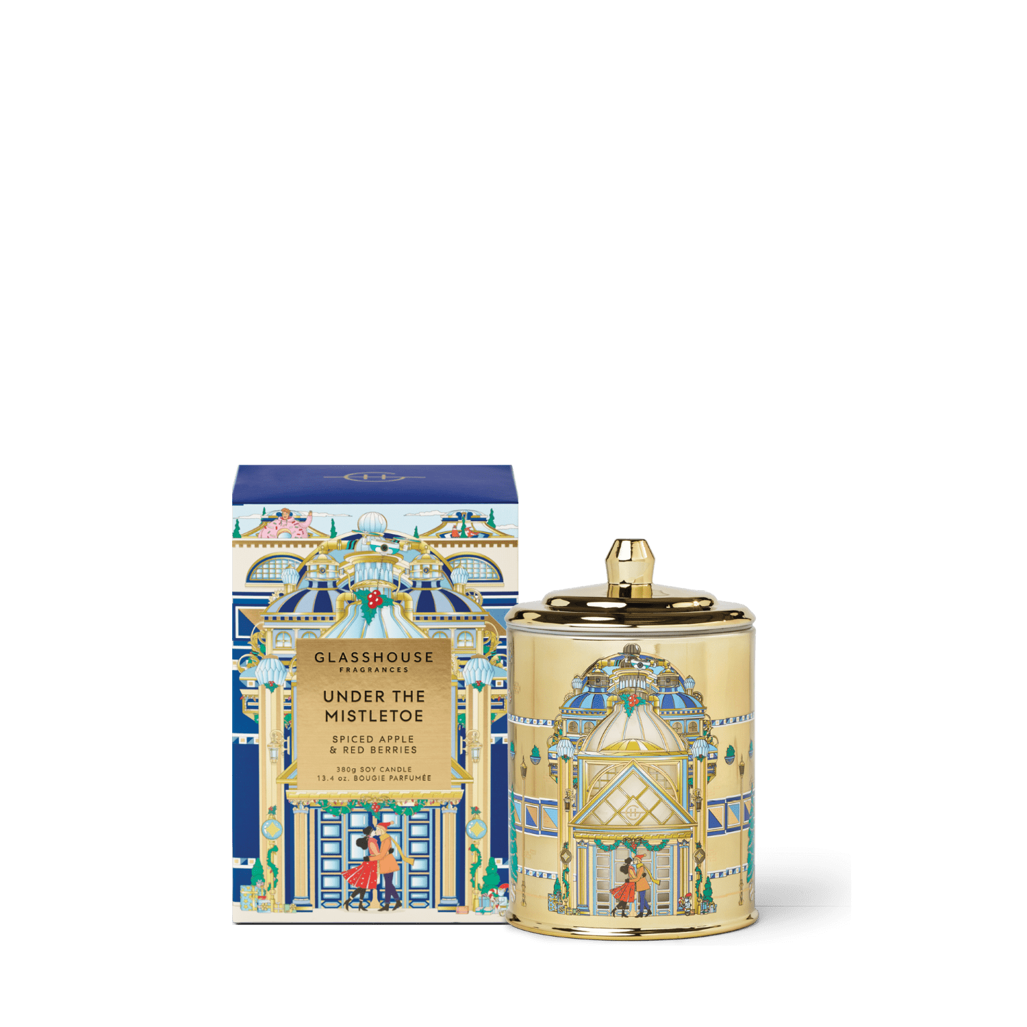Glasshouse 380g Candle Under The Mistletoe promotional product