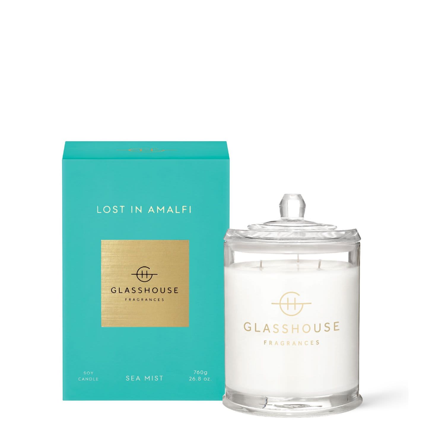 Glasshouse Fragance 760g Lost In Amalfi (Sea Mist) Candle promotional product
