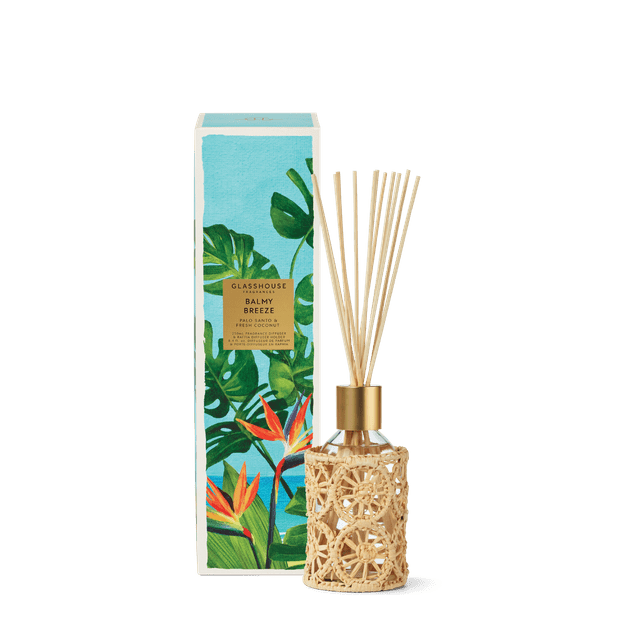 Glasshouse 250mL Diffuser - Balmy Breeze promotional product