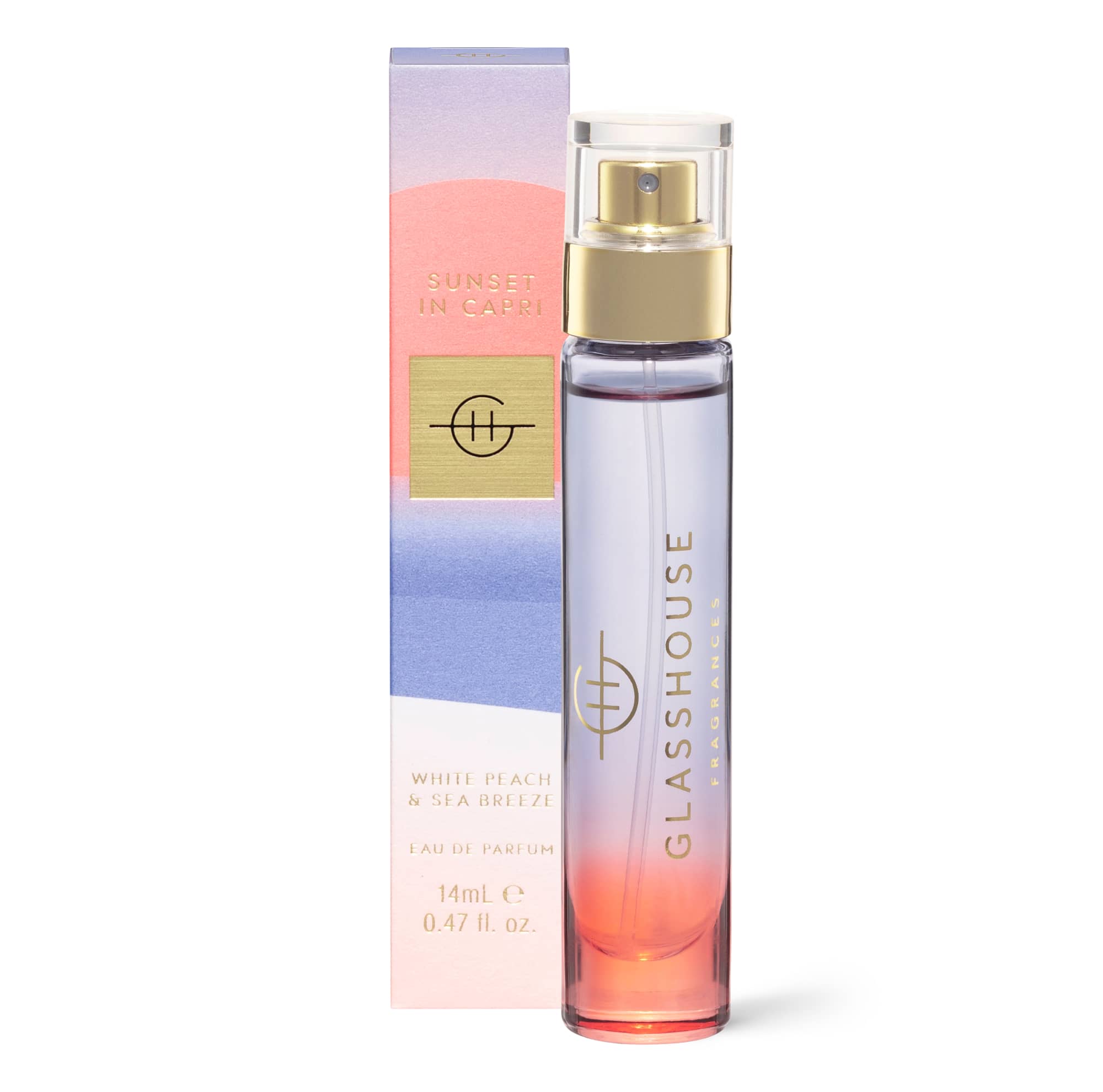 Glasshouse Sunset in Capri 14ml Eau de Parfum (White Peach & Sea Breeze) promotional product