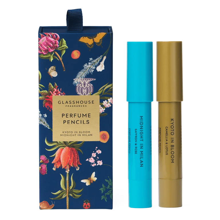 Glasshouse Perfume Pencils - Kyoto In Bloom, Midnight In Milan promotional product