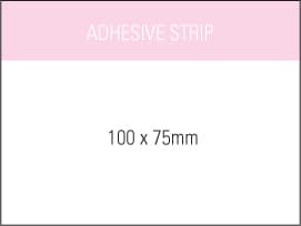 Stuk note pad 100x 75 colour 1col 50 leaf