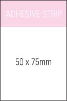 Stuk note pad 50x 75 Recycled White 4col 25 leaf