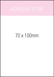 Stuk Note Pad 70x100 White 1col 100 Leaf