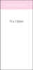 Alternative view of Stuk Note Pad 70x150 White 1col 25 Leaf