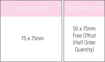 Stuk note pad 75x 75 colour 1col 25 leaf