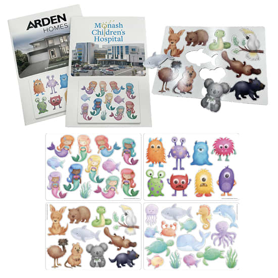 A5 Diecut Magnet Sheet (In Printed Envelope)