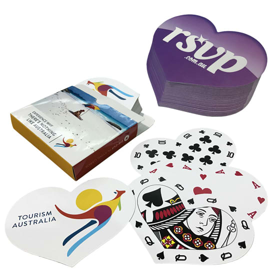 Heart Shaped Playing Cards