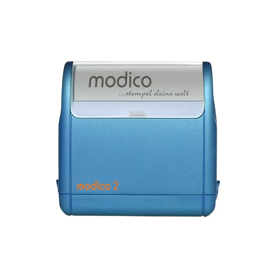Modico 2 stamp 37x11mm imprint