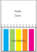 Alternative view of Combination J Laminated 4 Colour Digital Cover Neon Film Markers