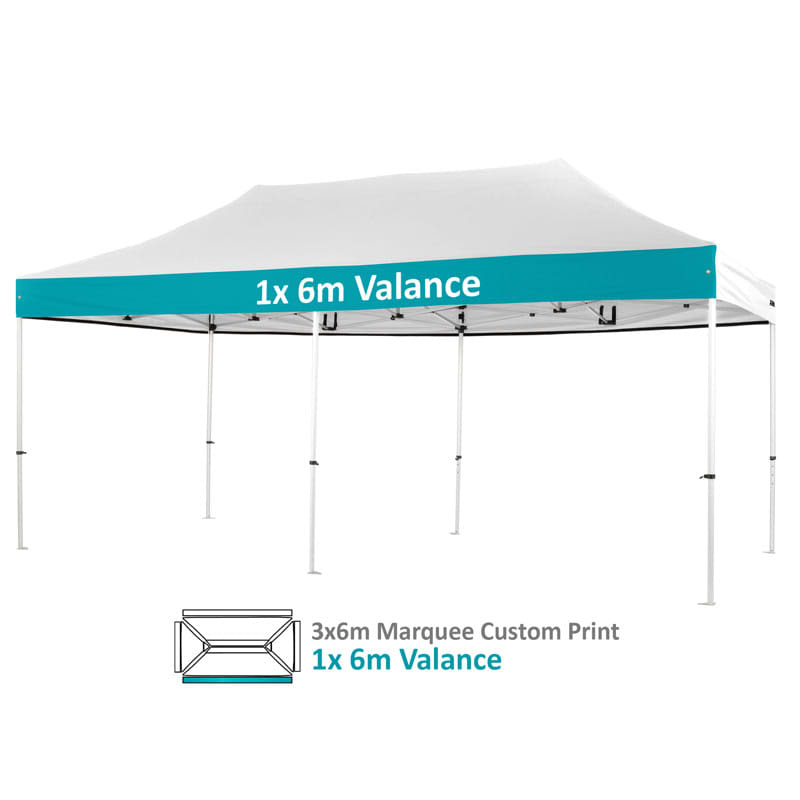 3x6m Custom Pro Lite Aluminium Marquee
