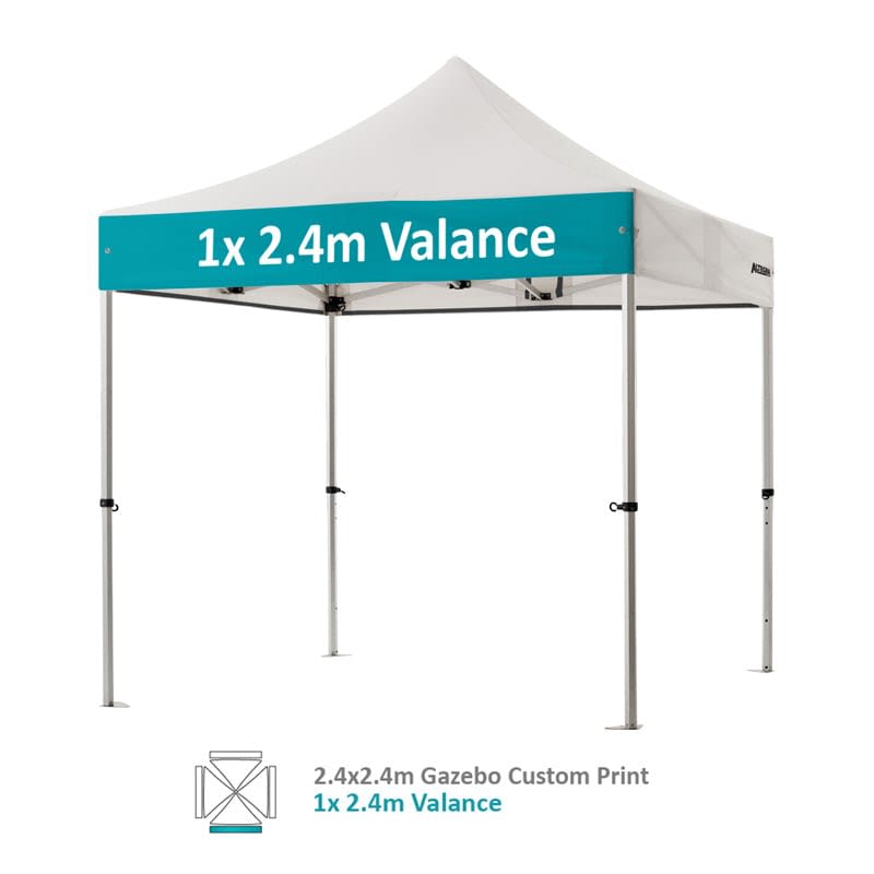2.4x2.4m Custom Pro Lite Aluminium Gazebo