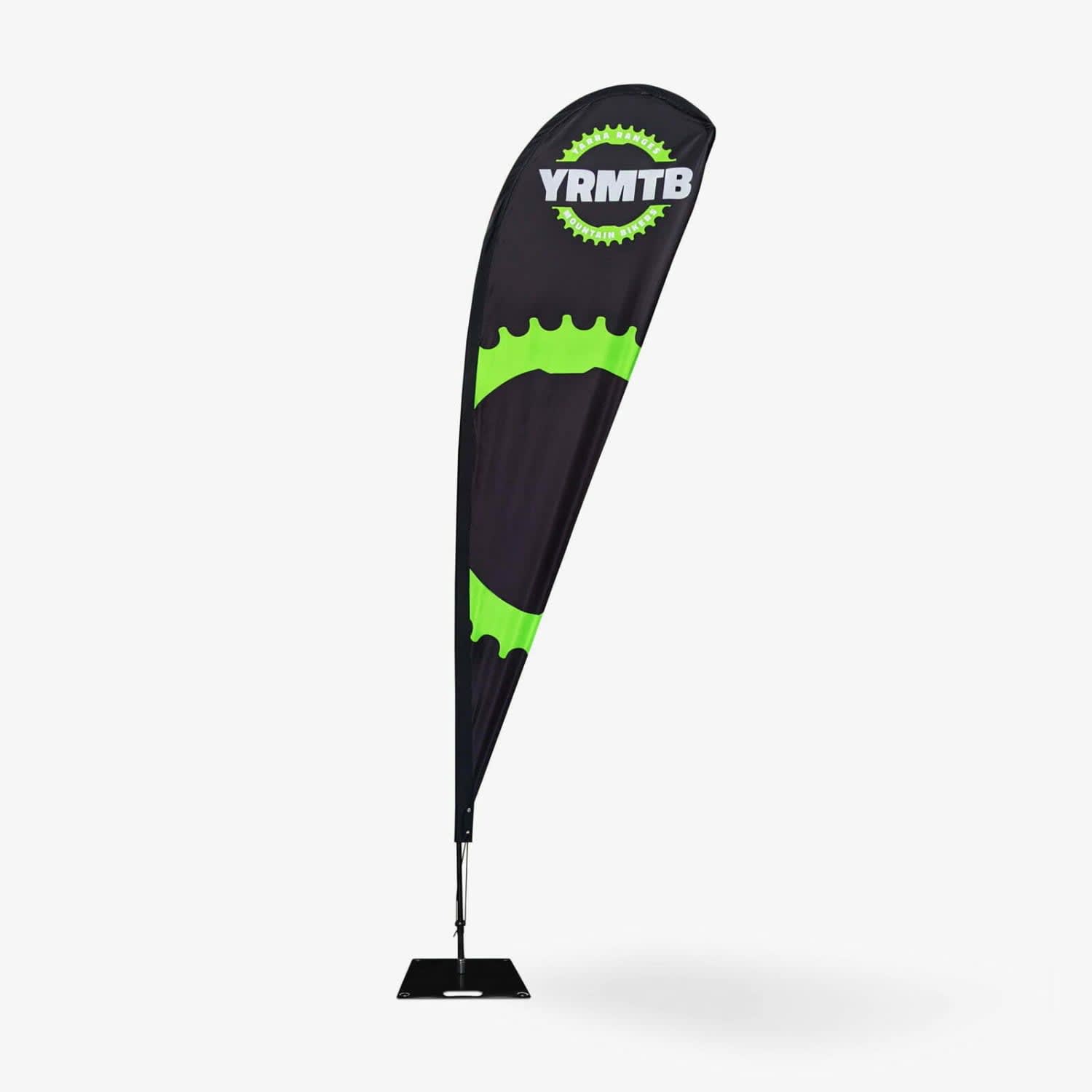 Altegra Large Teardrop Banner & Flag - Double-sided print.