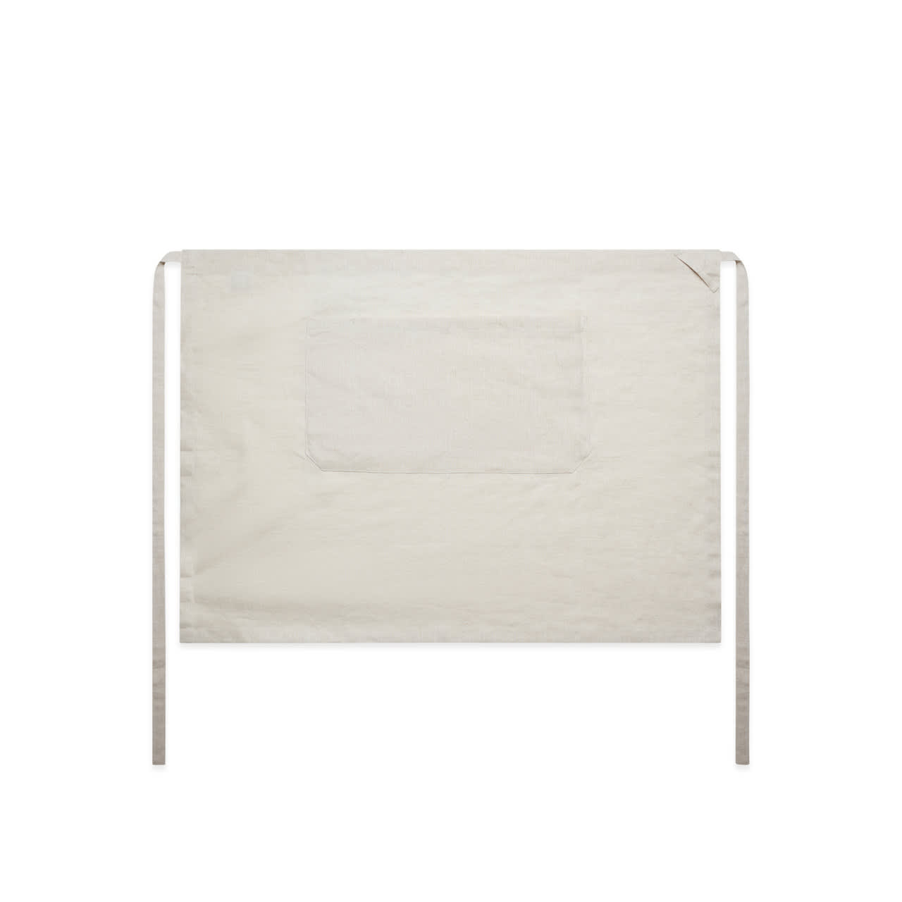 Linen Half Apron - 1087 Image NATURAL