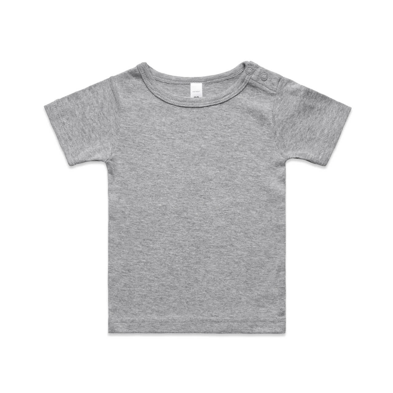 Organic Infant Wee Tee - 3001 Image GREY MARLE