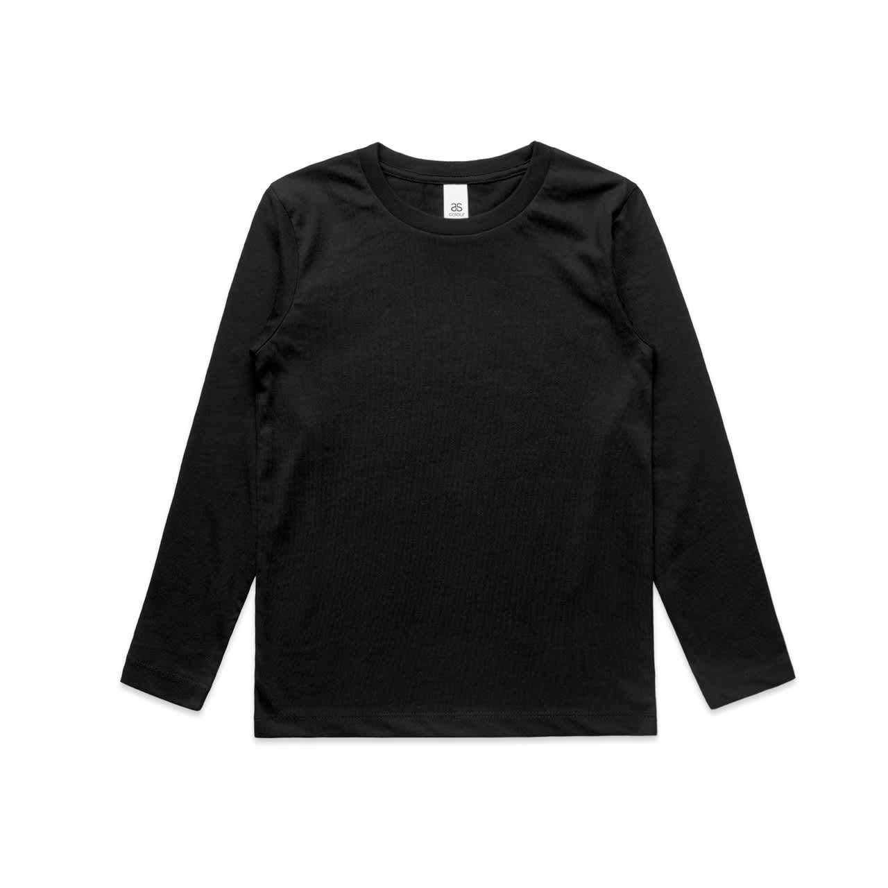 Youth Staple L/S Tee - 3008 Image BLACK