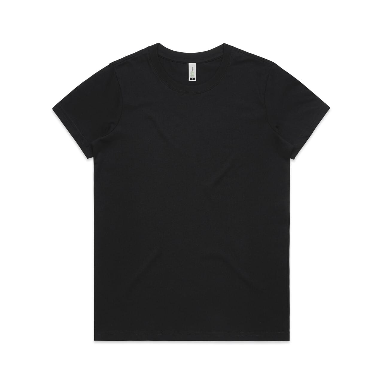Wo's Maple Organic Tee - 4001G Image BLACK