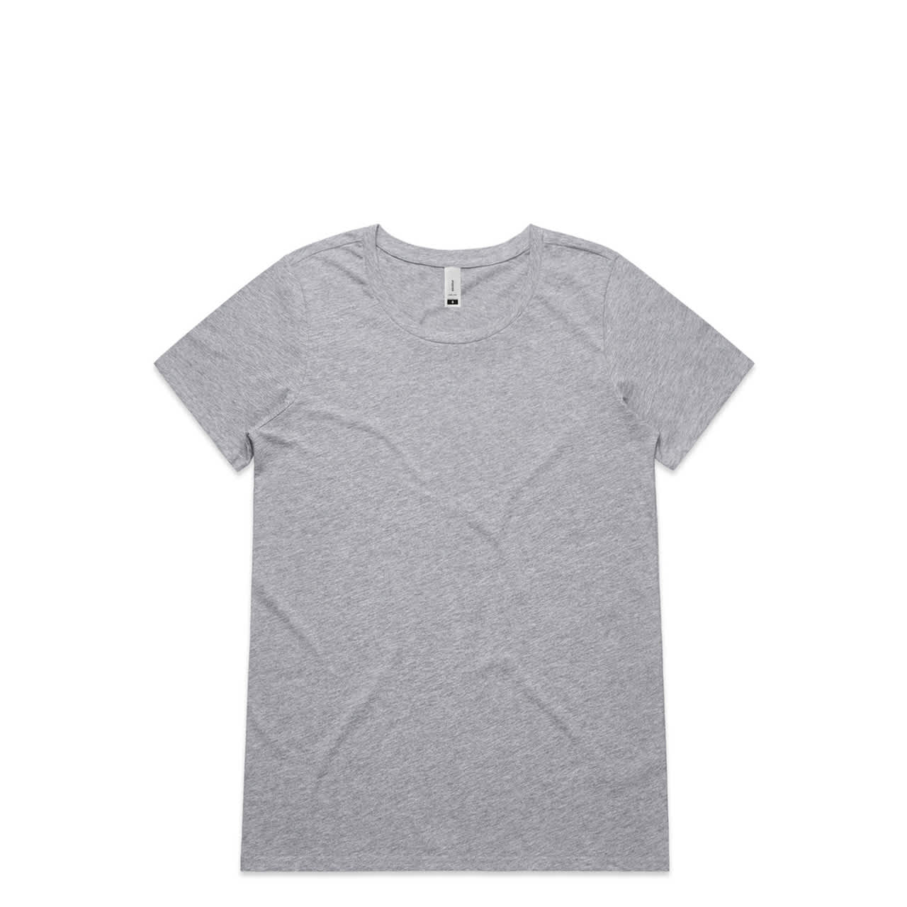 Wo's Shallow Scoop Tee AS-4011S