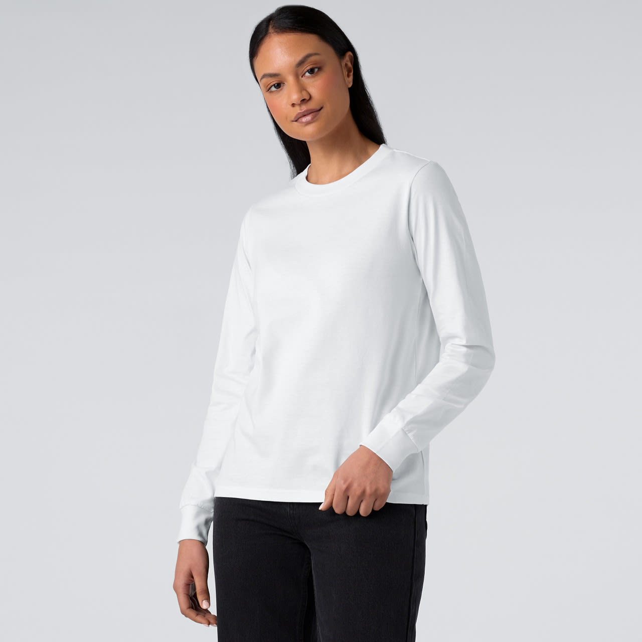 Wo's Dice L/S Tee AS-4056