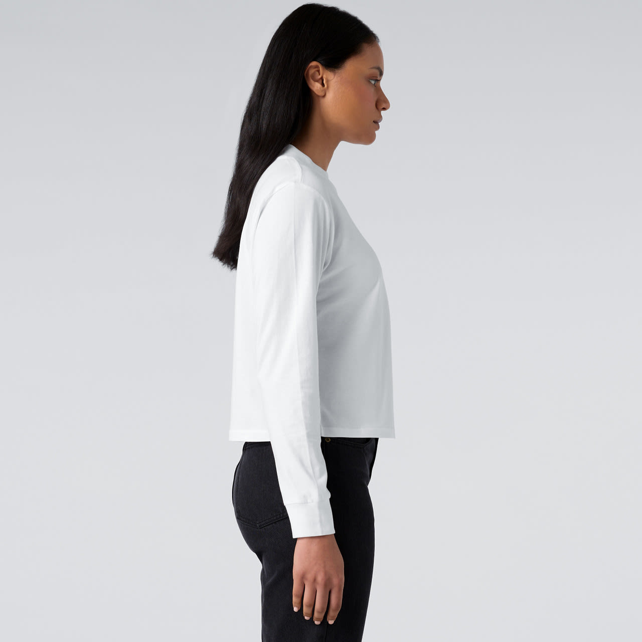 Wo's Mock L/S Tee AS-4070