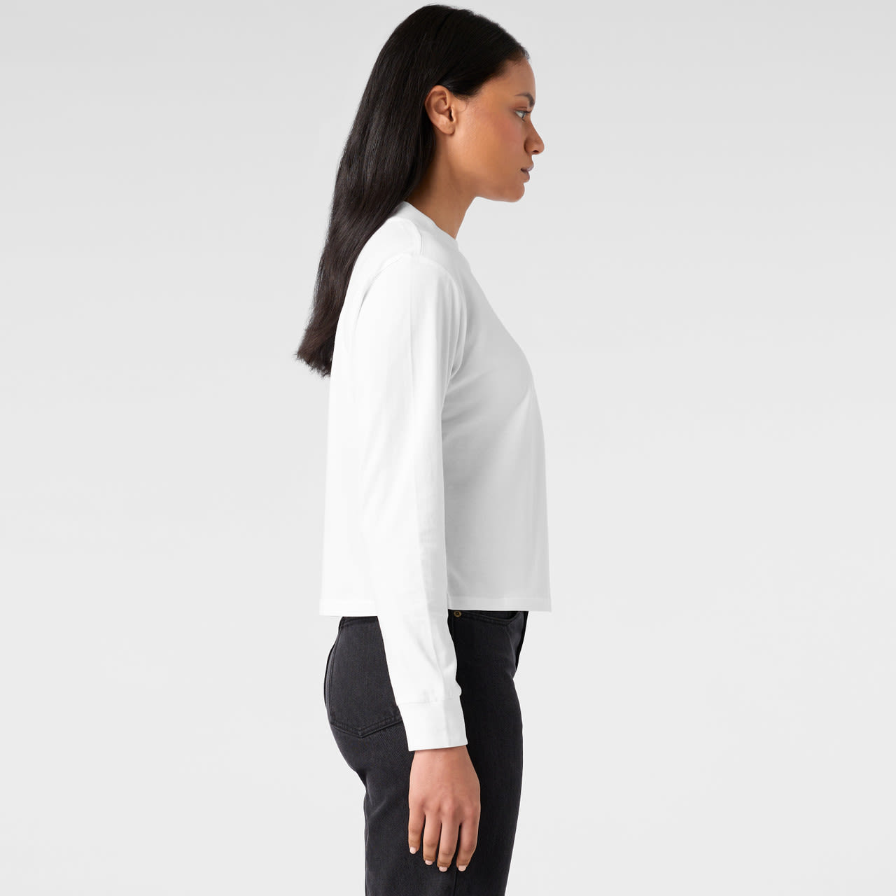 Wo's Mock L/S Tee AS-4070