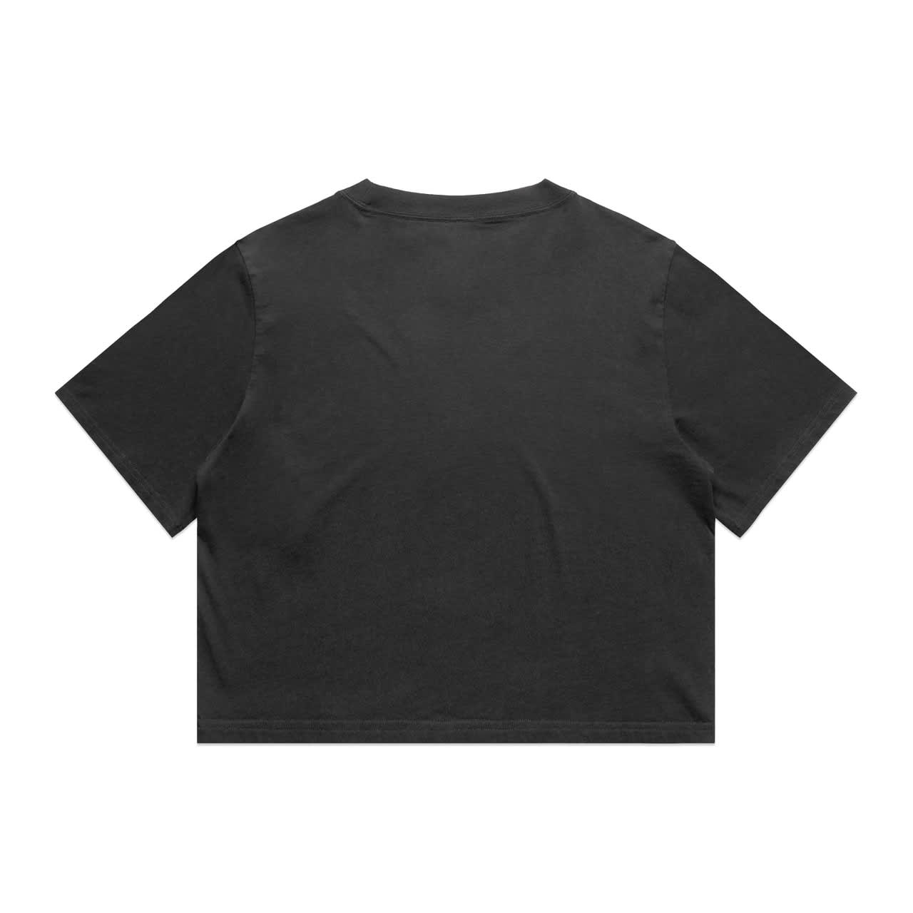 Wo's Heavy Faded Crop Tee AS-4089