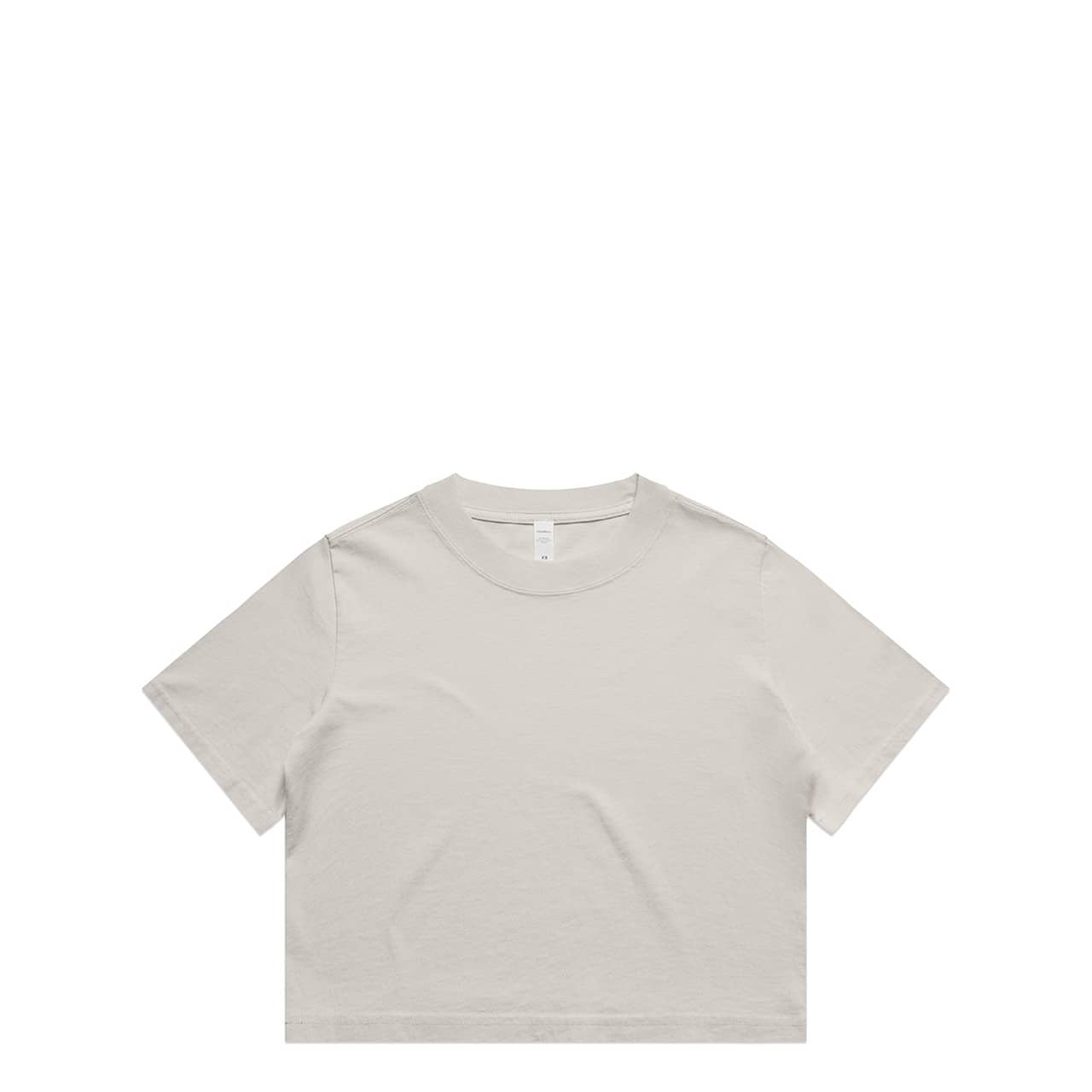 Wo's Heavy Faded Crop Tee AS-4089