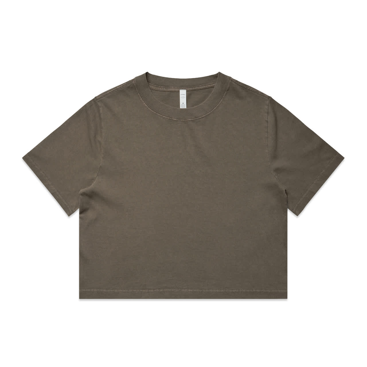 Wo's Heavy Faded Crop Tee AS-4089