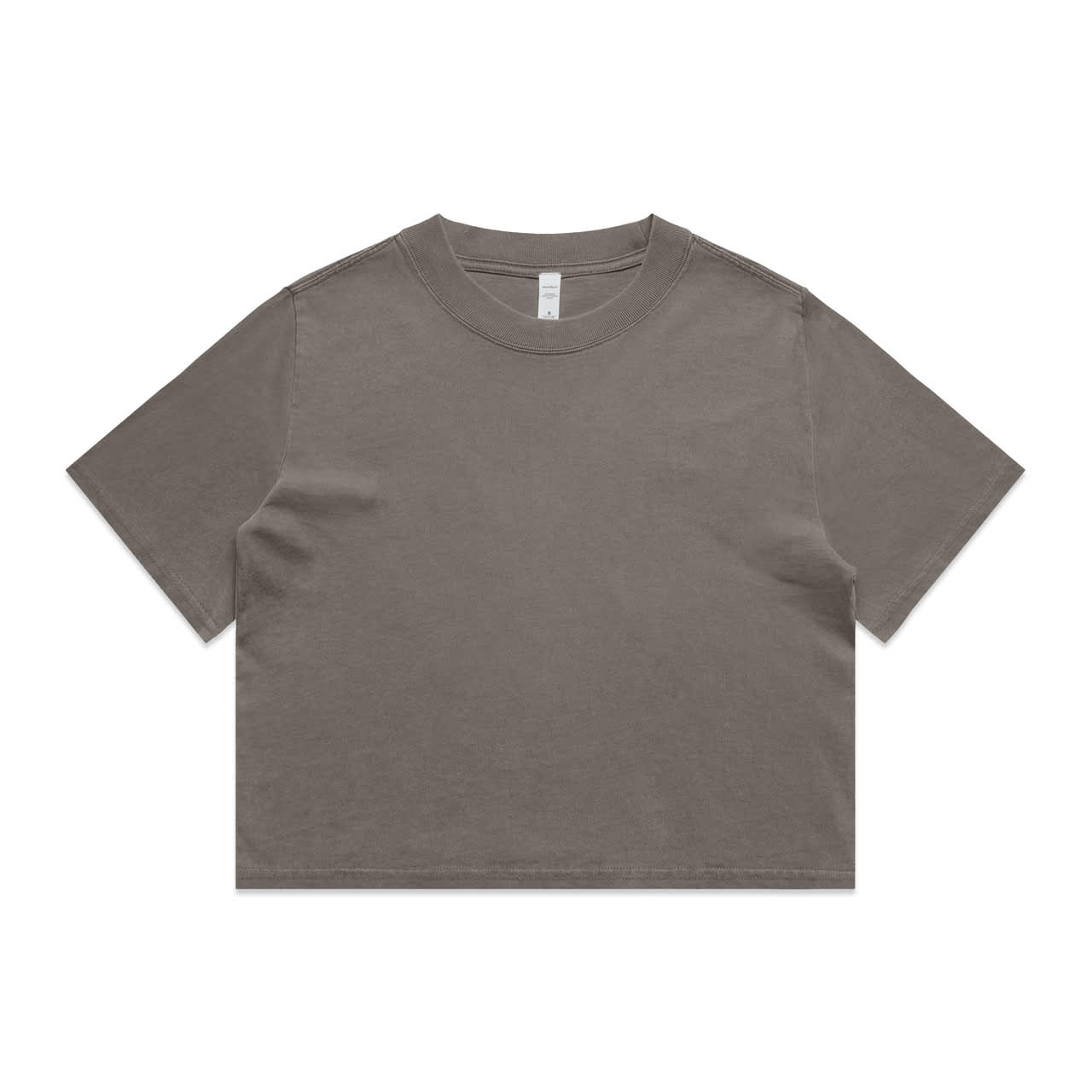 Wo's Heavy Faded Crop Tee AS-4089
