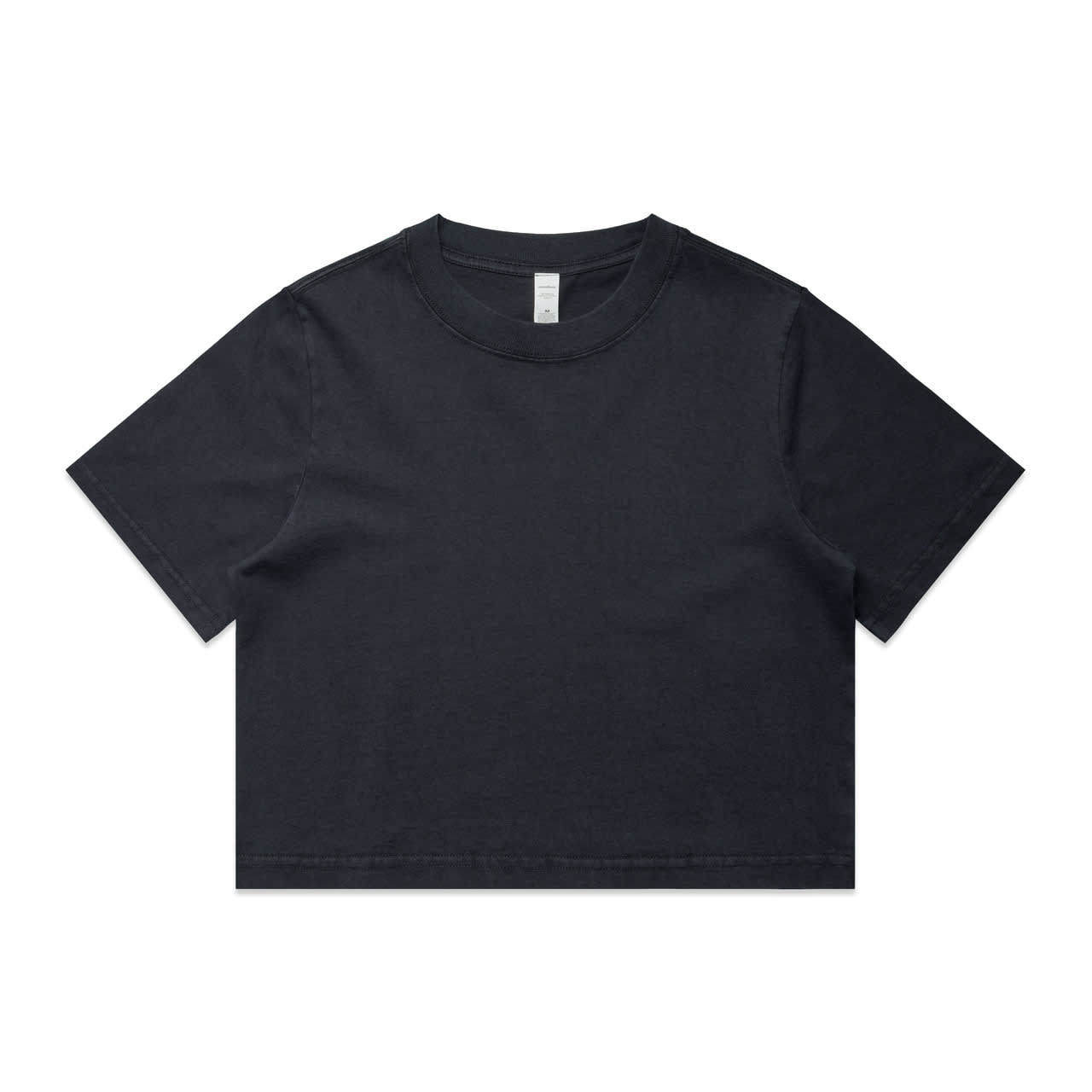 Wo's Heavy Faded Crop Tee AS-4089