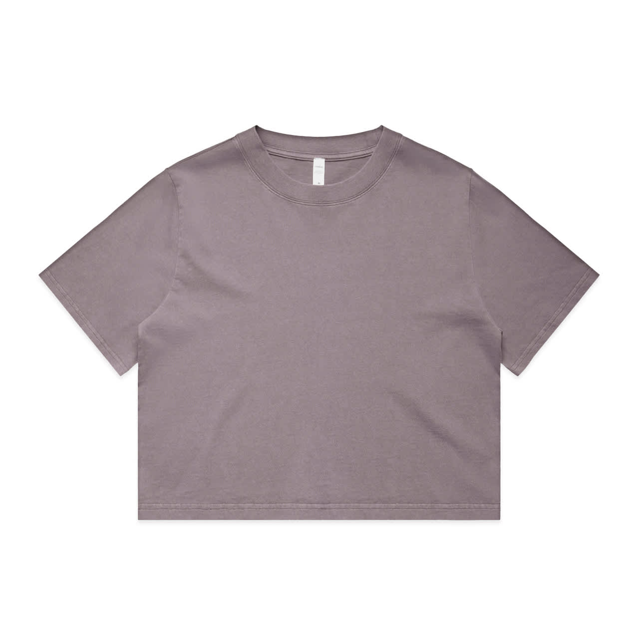 Wo's Heavy Faded Crop Tee AS-4089