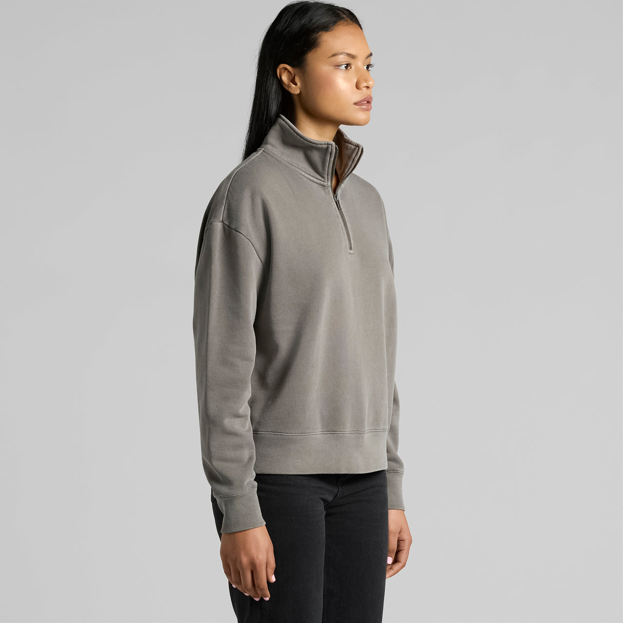 Wo's Relax Faded Half Zip AS-4167