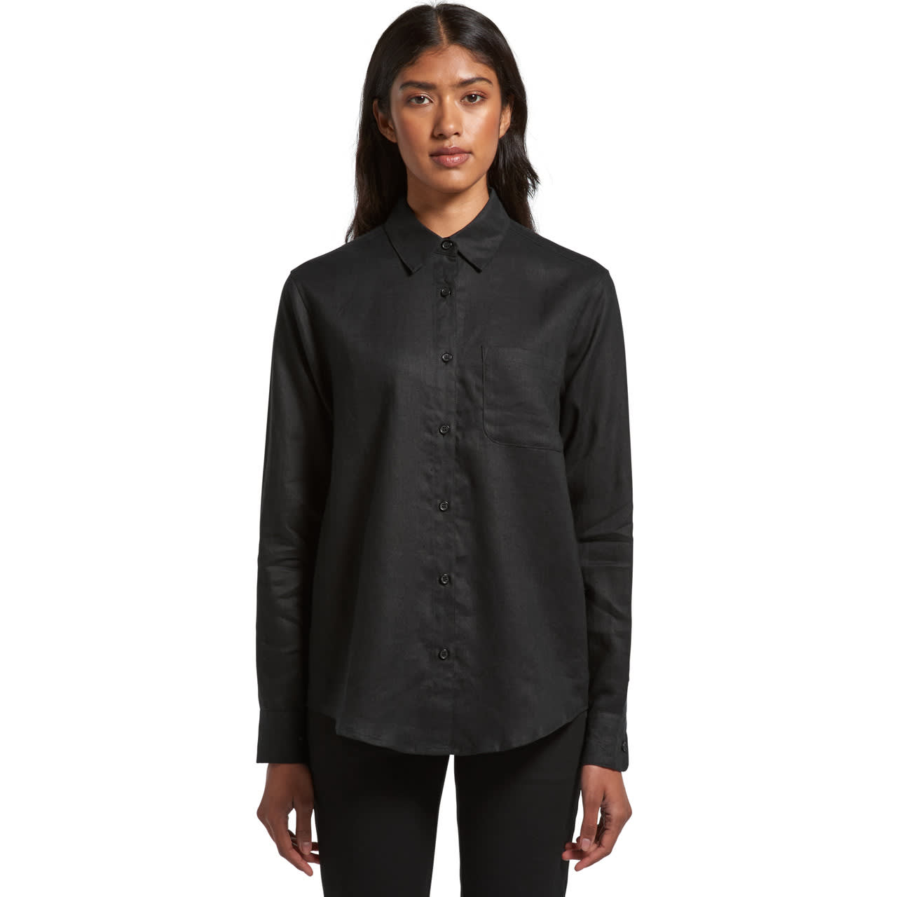 Wo's Linen Shirt - 4418 Image
