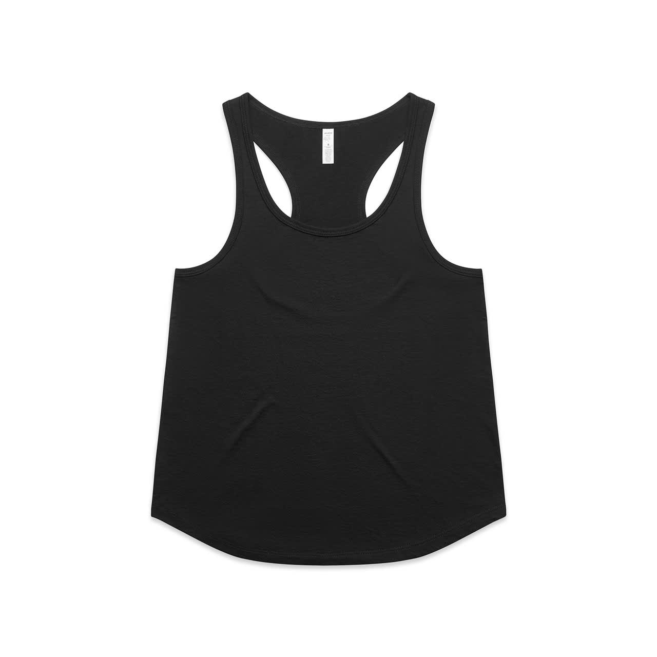 Wo's Maple Active Blend Racerback - 4611 Image BLACK