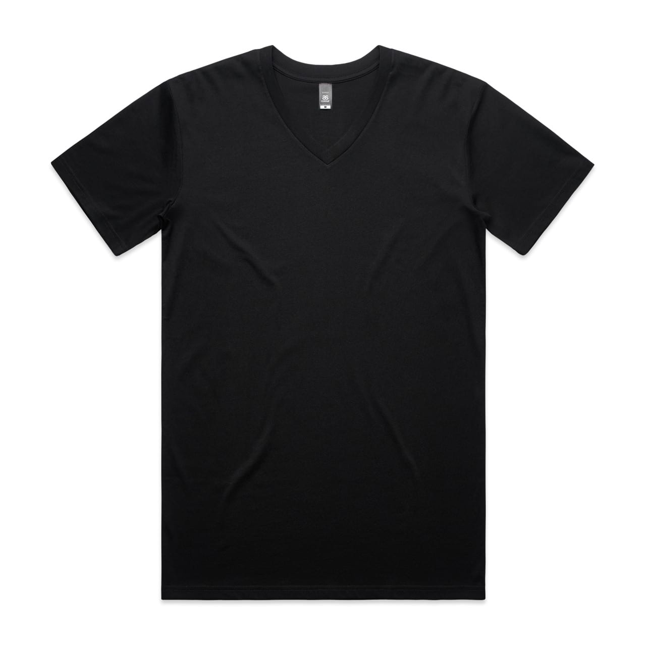 Staple V Neck Tee - 5001V Image BLACK