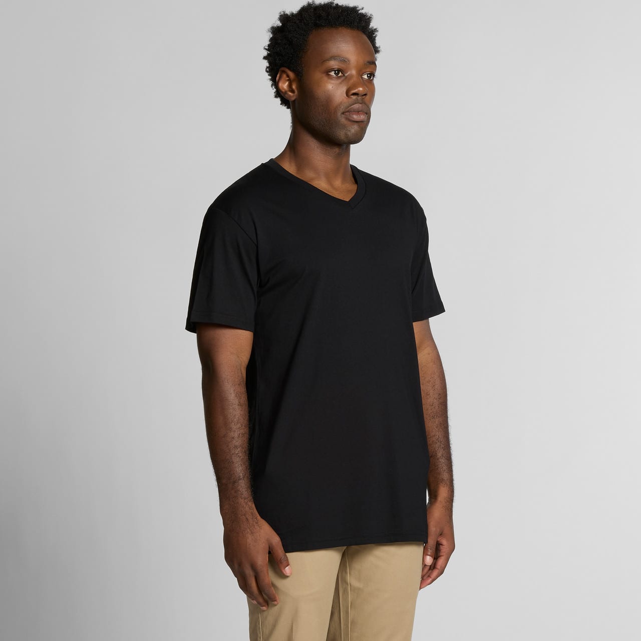 Staple V Neck Tee - 5001V Image