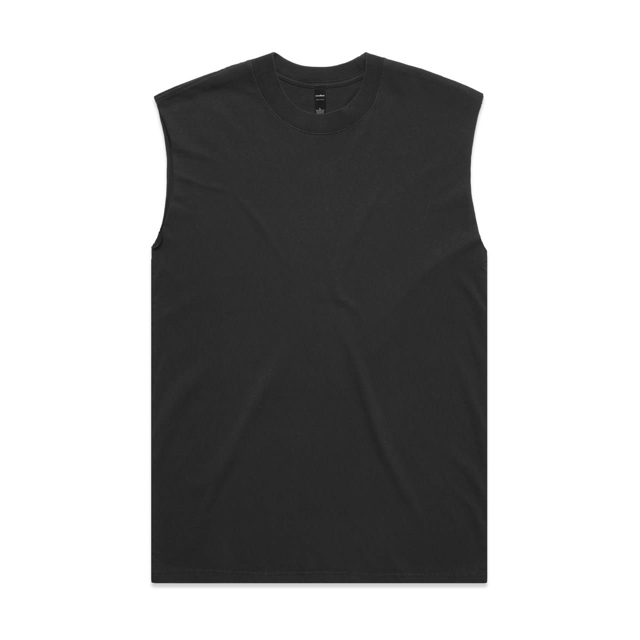 Heavy Faded Tank - 5084 Image FADED BLACK