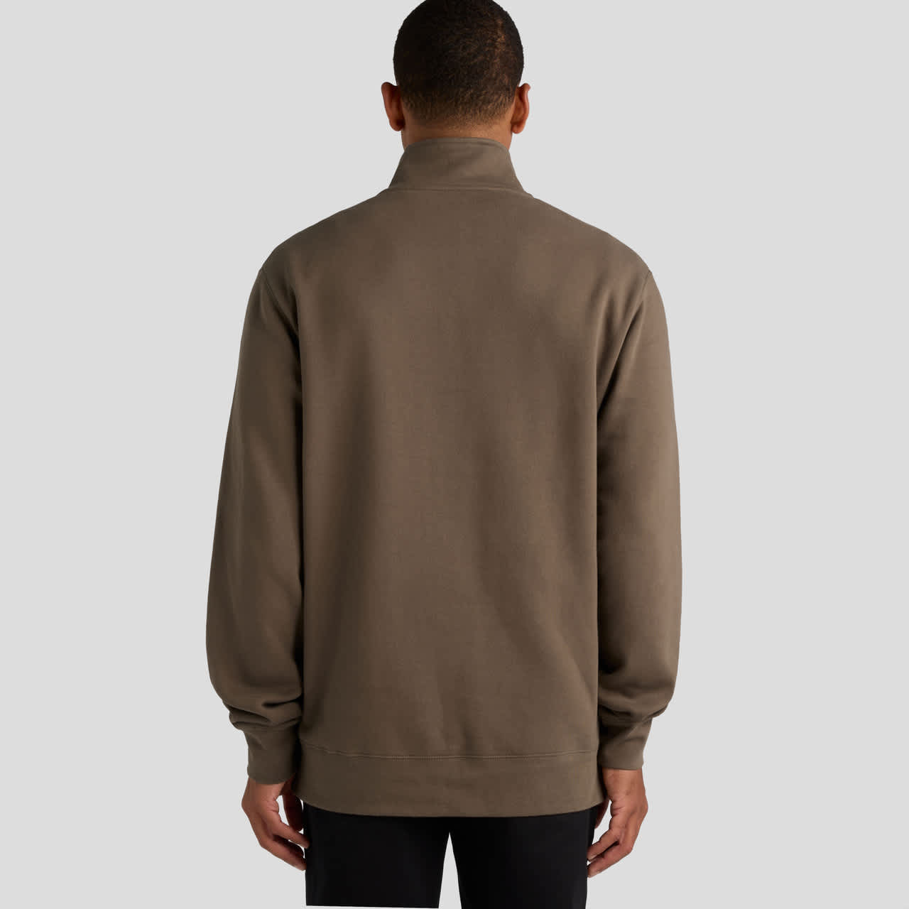 Stencil Half Zip Crew AS-5125
