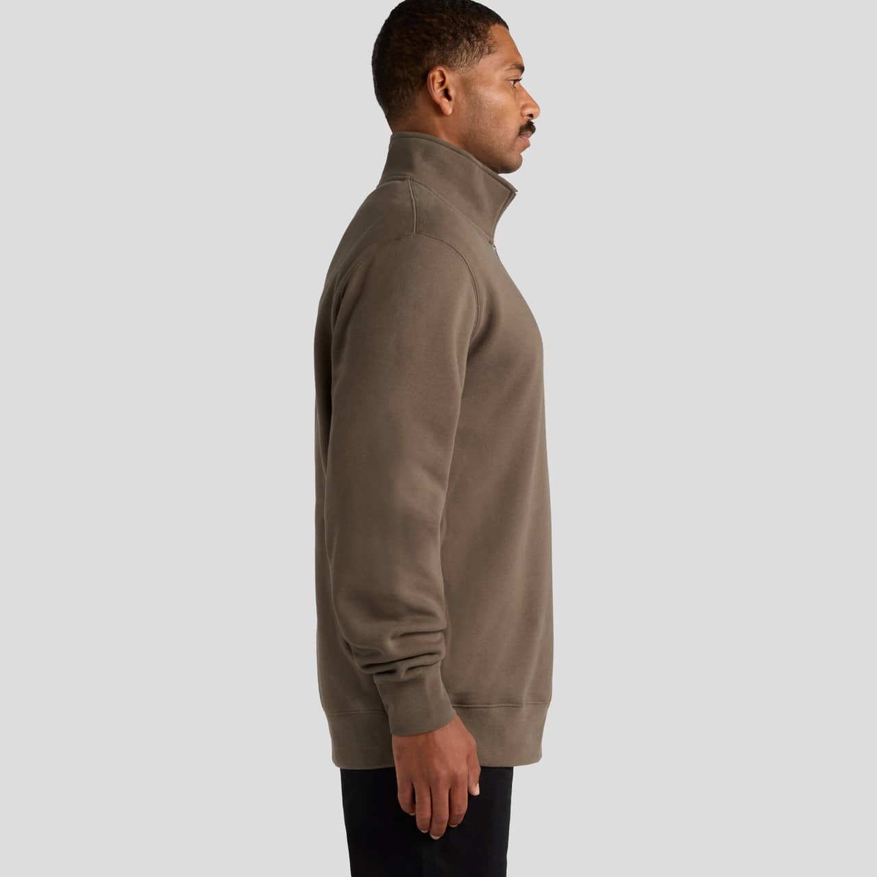 Stencil Half Zip Crew AS-5125