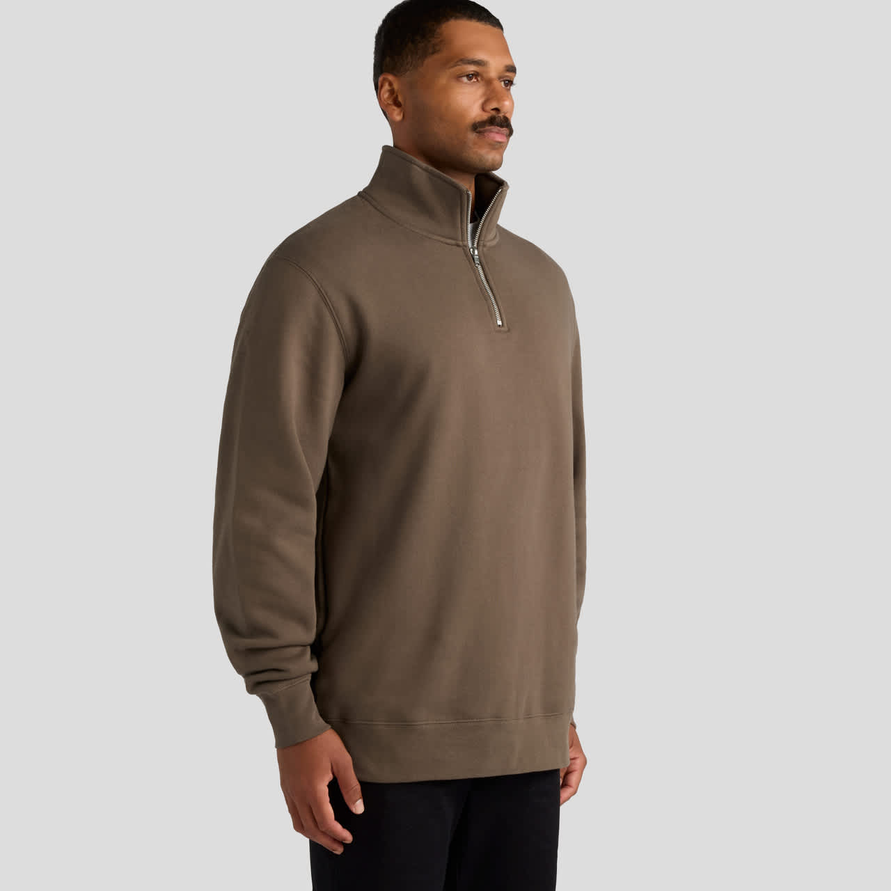 Stencil Half Zip Crew AS-5125