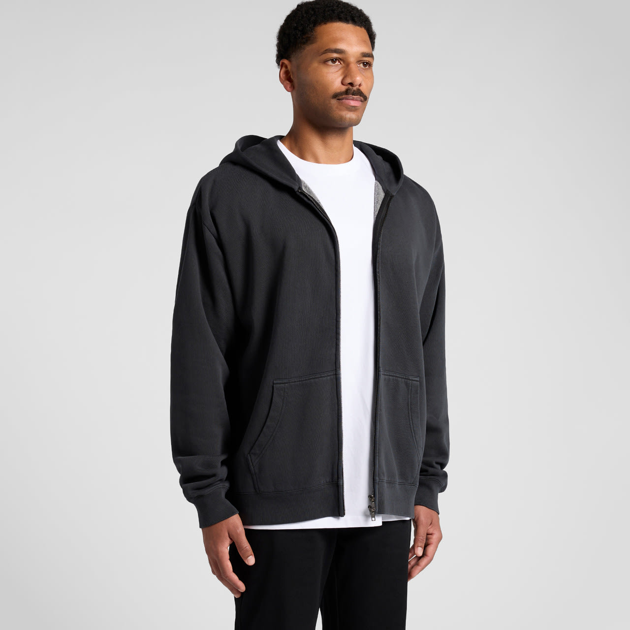 Relax Faded Zip Hood AS-5170