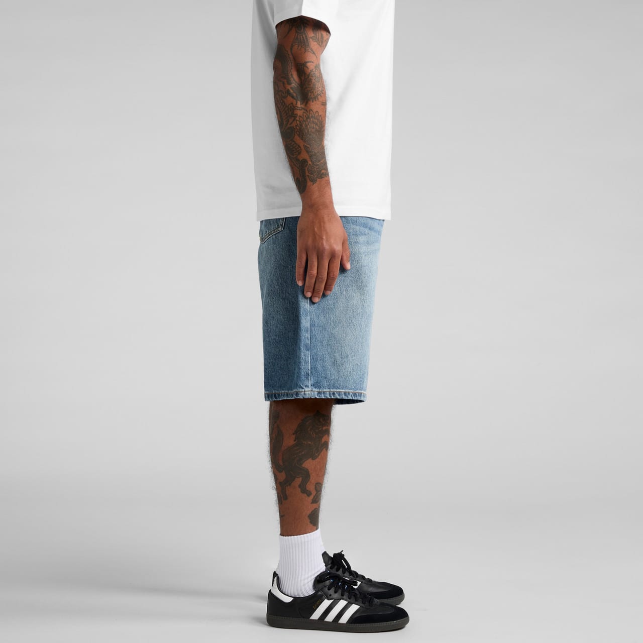 Denim Shorts 23" AS-5831