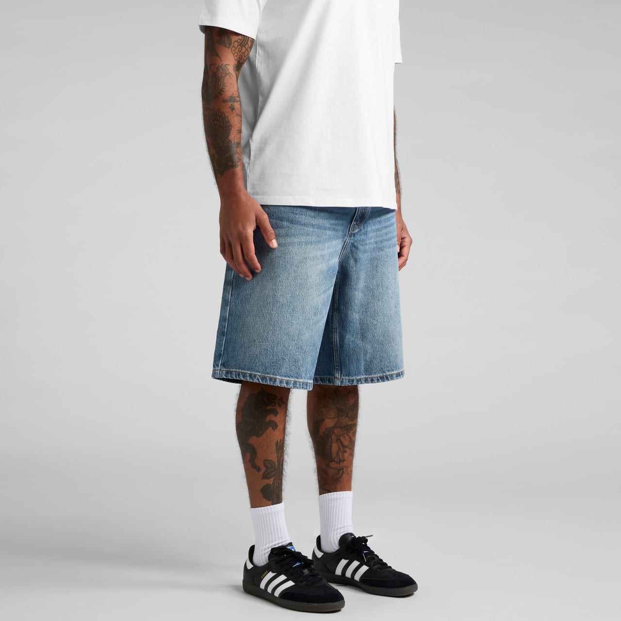 Denim Shorts 23" AS-5831