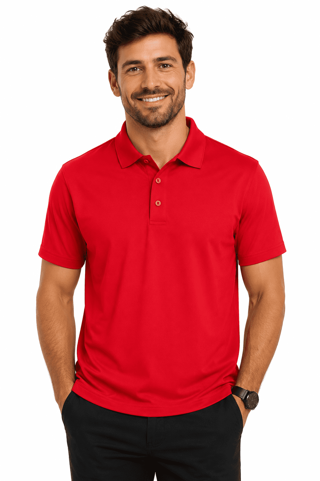 BOTANY MENS POLOS