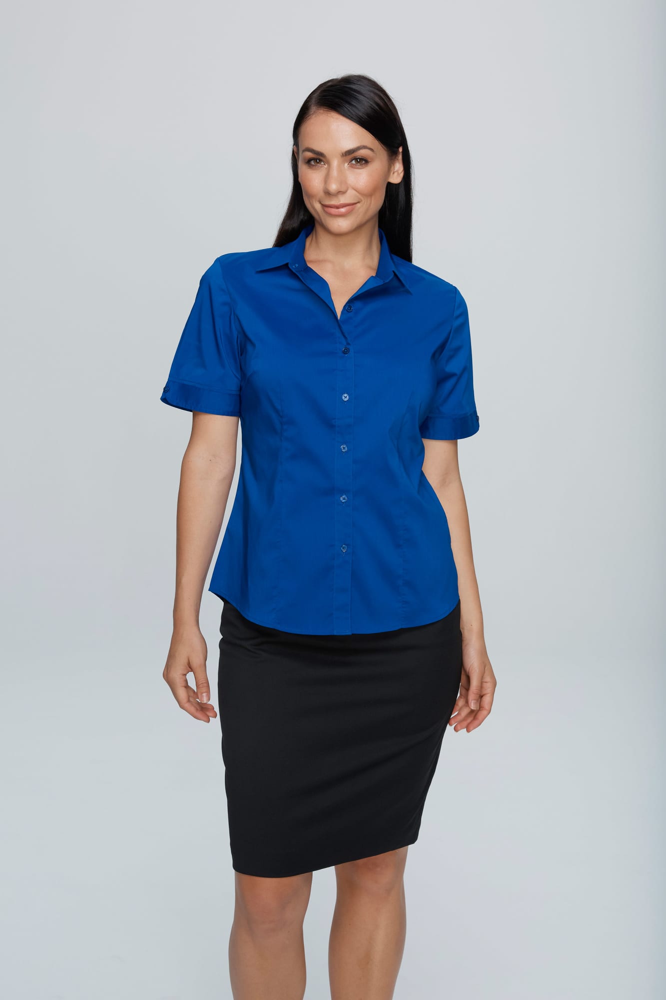 MOSMAN LADY SHIRT SHORT SLEEVE RUNOUT