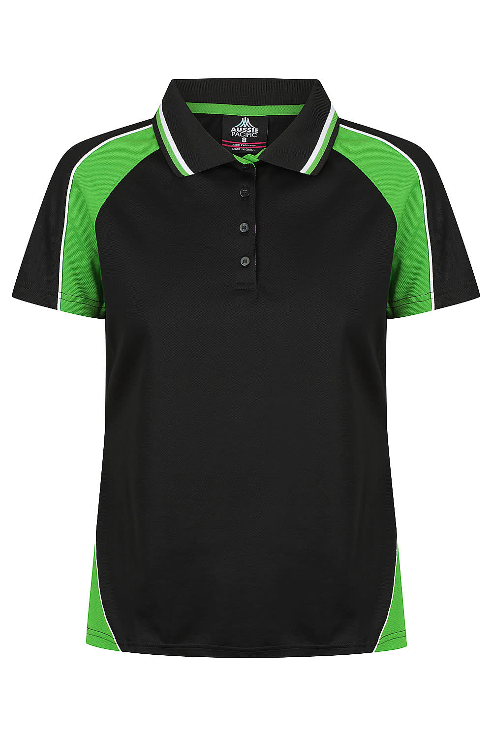 BLACK/KAWA GREEN/WHITE