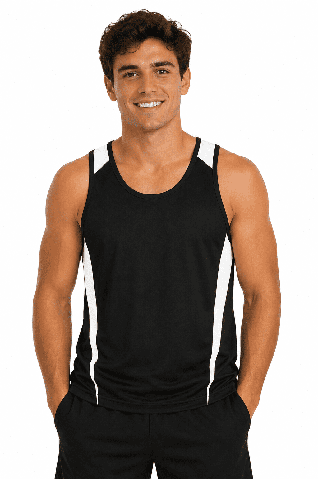 EUREKA MENS SINGLETS RUNOUT