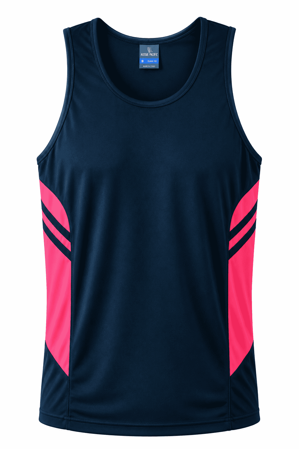 NAVY/NEON PINK