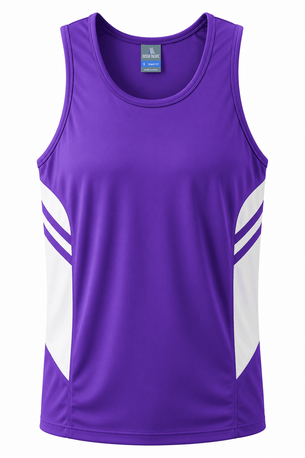 PURPLE/WHITE